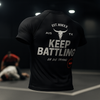 Keep Battling Limited Edition Compression Fit Rash Guard