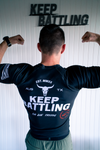 Keep Battling Limited Edition Compression Fit Rash Guard