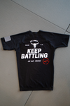 Keep Battling Limited Edition Compression Fit Rash Guard