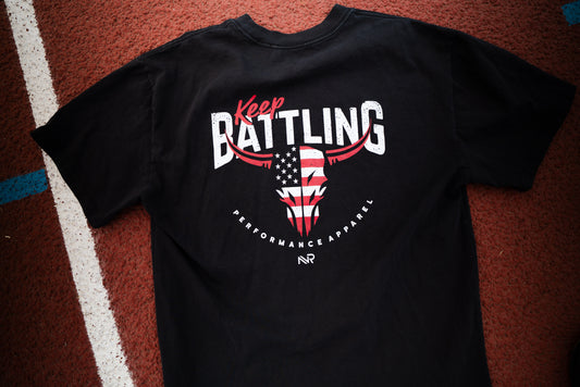 Keep Battling Longhorn Lifting Tee
